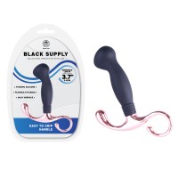 BLACK SUPPLY 9.4 CM SILICONE PROSTATE 1